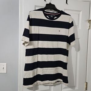 Sale: Mens Tommy Hilfiger Rugby Stripe T-Shirt - Size XL